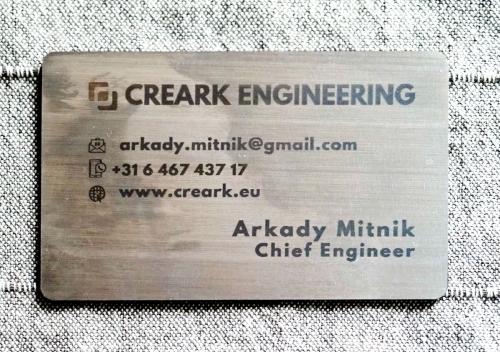 Stainless Steel Card